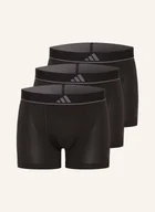 Majtki damskie - Adidas Bokserki Active Micro Flex Eco, 3 Szt. schwarz - miniaturka - grafika 1
