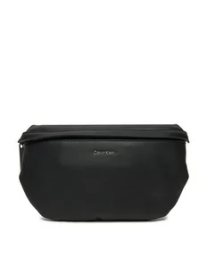 Calvin Klein Saszetka nerka Ck Must Waistbag K50K512786 Czarny - Nerki - miniaturka - grafika 1