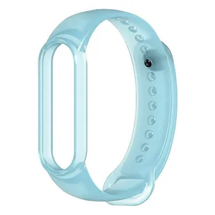 Hurtel Zamienna silikonowa opaska pasek do Xiaomi Mi Band 5 niebieski - Akcesoria do smartwatchy - miniaturka - grafika 2