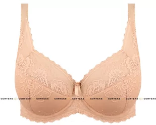Nella/B3 biustonosz półusztywniany (kolor beżowy, rozmiar 85E) - Biustonosze - miniaturka - grafika 3