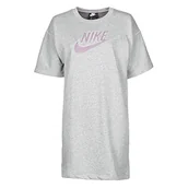 Sukienki - Nike W Nsw Dress Ft M2z, sukienka damska, Dk Grey Heather/Multi Color, S - miniaturka - grafika 1