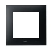 Klawisze i ramki - Ramka pojedyncza IP44 czarny metalik SZAFIR RH-1Z/33 OSPEL - miniaturka - grafika 1