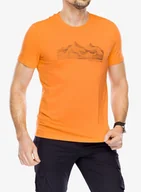 Koszulki rowerowe - T shirt z nadrukiem CMP Verte T-Shirt Bamboo Jersey - flame/antracite - miniaturka - grafika 1