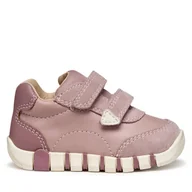 Buty dla dziewczynek - Sneakersy Geox B Iupidoo B5658C 08522 C8056 Różowy - miniaturka - grafika 1