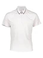 Koszulki sportowe męskie - Asics Funkcyjna koszulka polo w kolorze białym - miniaturka - grafika 1