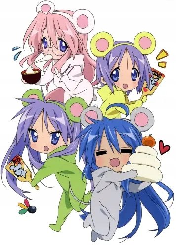 Plakat Anime Manga Lucky Star ls_076 A2 (custom)