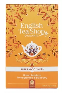 English Tea Shop English Tea Shop Green Rooibos, Pomegranate &amp; Blueberry - 20 saszetek - Herbata - miniaturka - grafika 1