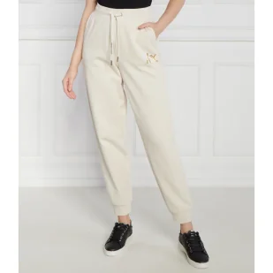 Armani Exchange Spodnie dresowe | Regular Fit - Dresy damskie - miniaturka - grafika 1