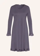 Bielizna nocna - Hanro Koszula Nocna Claire blau - miniaturka - grafika 1