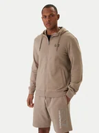 Bluzy męskie - EA7 Emporio Armani Bluza 8NPM33 PJVRZ Beżowy Regular Fit - miniaturka - grafika 1