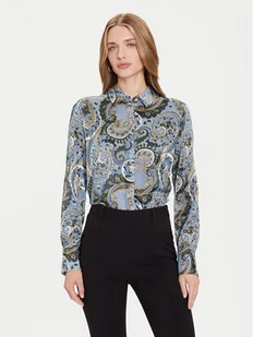 Guess Koszula W5BH78 W2770 Niebieski Regular Fit - Koszule damskie - miniaturka - grafika 1