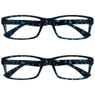 Okulary przeciwsłoneczne - The Reading Glasses Company Te okulary do czytania przedsiębiorstwach czarno-niebieski brązowy kolor liliowy Reader wartość 4er Pack Mężczyźni Kobiety rrrr92 RR92-3-250 - miniaturka - grafika 1