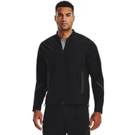Kurtki męskie - Męska kurtka treningowa Under Armour UA Unstoppable Bomber - czarna - UNDER ARMOUR - miniaturka - grafika 1