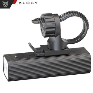 Lampka rowerowa przód LED przednia światło roweru oświetlenie wodoodporna IPX5 Alogy P12 światełko na rower czarna - Pozostałe akcesoria do telefonów - miniaturka - grafika 27