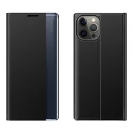 Etui i futerały do telefonów - Hurtel Smart Cover Sleep Case pokrowiec etui z klapką typu iPhone 13 Pro Max czarny - miniaturka - grafika 1