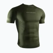 Kimona, stroje i obuwie - Hayabusa Rashguard Krótki Rękaw Men’s Core Short Sleeve Green - miniaturka - grafika 1