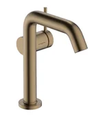 Baterie umywalkowe - Hansgrohe Tecturis S - Bateria umywalkowa z kompletem odpływowym Push-Open, CoolStart, EcoSmart, brąz szczotkowany 73342140 - miniaturka - grafika 1