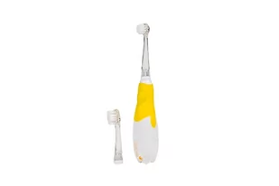 BRUSH-BABY BabySonic PRO - Szczoteczka soniczna dla dzieci w wieku 0-3 lat żółta - Szczoteczki do zębów dla dzieci BRUSH-BABY BabySonic PRO - Szczoteczka soniczna dla dzieci w wieku 0-3 lat żółta - Szczoteczki do zębów dla dzieci - miniaturka - grafika 1
