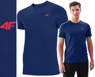 Koszulki męskie - Koszulka Męska 4f T-shirt Bawełniany Podkoszulek Sportowy Co Dzień 1887 5xl - miniaturka - grafika 1