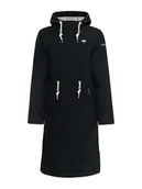 Kurtki i kamizelki sportowe damskie - Schmuddelwedda Płaszcz przeciwdeszczowy w kolorze czarnym - miniaturka - grafika 1