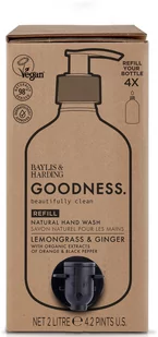 Baylis & Harding Goodness Lemongrass & Ginger Hand Wash Refill 2000 ml - Mydło do rąk - refill 2000 ml - Mydła - miniaturka - grafika 1