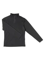 Odzież trekkingowa męska - COLD Bluza polarowa "Lech" w kolorze czarnym - miniaturka - grafika 1