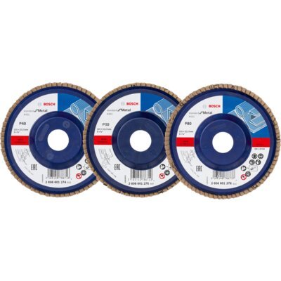 Zestaw tarcz do szlifowania BOSCH Professional 061599764V (3 szt.)