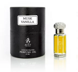 Ayat, Musk Vanilla, perfumy w olejku, 12 ml - Wody i perfumy damskie - miniaturka - grafika 1