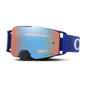 Gogle i okulary motocyklowe - Gogle Cross Oakley Front line Moto Niebieski - miniaturka - grafika 1