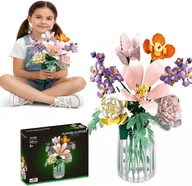 Klocki - Coil klocki konstrukcyjne zestaw bukiet kwiatów 563 el. elementy - miniaturka - grafika 1