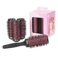 Olivia Garden Multibrush Curlers Kit, zestaw szczotek do włosów, 45mm, 4 szt.