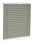 Rolety - Roleta plisowana 61.5 x 150 cm ciemnoszara Inspire - miniaturka - grafika 1