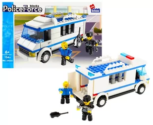 Klocki Policja pościg za złodziejem 134 elementy Alleblox AB2010 - Klocki - miniaturka - grafika 1