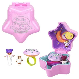 Polly Pocket Zestaw Gwiazdka z pierścionkiem Mattel - Lalki dla dziewczynek - miniaturka - grafika 1