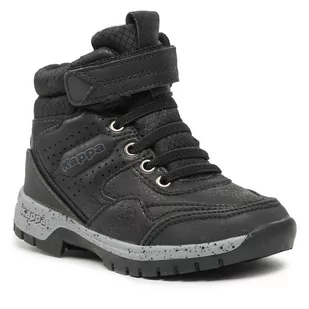 Trzewiki Kappa 260732K Black/Grey 1116 - Buty dla chłopców - miniaturka - grafika 1