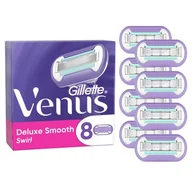 Akcesoria i części do maszynek do golenia - Ostrza do golarki GILLETTE Venus Deluxe Smooth Swirl (8 sztuk) - miniaturka - grafika 1