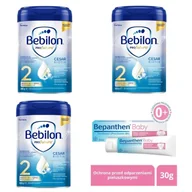 Mleko modyfikowane - Zestaw 3x Bebilon 2 Profutura CESARBIOTIK + Bepanthen Baby 30g - miniaturka - grafika 1