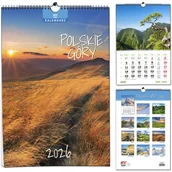 Kalendarze - Kalendarz 2026 B3 13 planszowy Polskie Góry - kalendarz - miniaturka - grafika 1