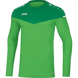 Bluzy męskie - JAKO Jako Champ 2.0 bluza męska, miękka zielona/sportowa zieleń, XL 8820 - grafika 1