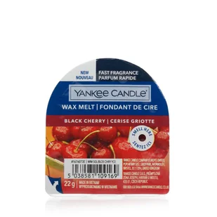 Yankee Candle Black Cherry Wosk YC001949 - Zapachy do domu - miniaturka - grafika 2
