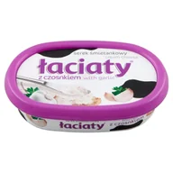 Szybkie dania obiadowe - Serek Łaciaty Śmietankowy Z Czosnkiem 135G - miniaturka - grafika 1