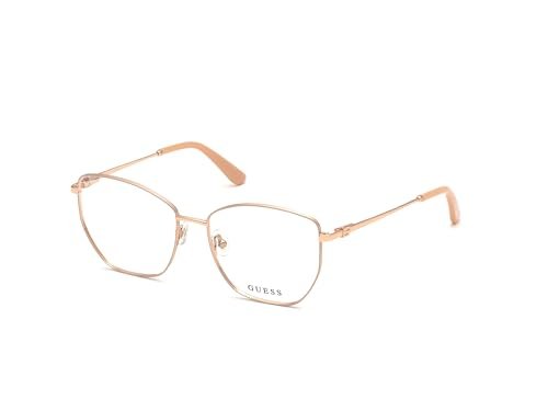 GAFAS GUESS - GU2825 C: błyszczące różowe złoto