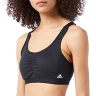 Biustonosze - adidas HE9066 Cess STO MS Biustonosz Sportowy Damski, Czarny LDD - miniaturka - grafika 1