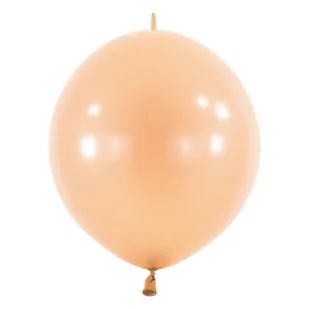 Balony E-Link Brzoskwiniowe Blush z łącznikiem, 30cm, 50 szt. - Balony i akcesoria - miniaturka - grafika 1