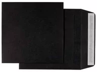 Artykuły biurowe - Papeterra Burano Black. Czarna gładka, próbka kopert ozdobnych Dl 110x220 mm (ppp16) ppp16 - miniaturka - grafika 1