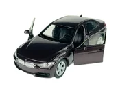 Samochody i pojazdy dla dzieci - WELLY BMW 335i F30 FIOLETOWY 1:34 SAMOCHÓD NOWY METALOWY MODEL - miniaturka - grafika 1