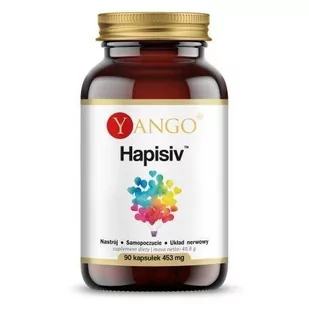 Yango Yango Hapisiv 453 mg 90 k nastrój samopoczucie - Suplementy naturalne - miniaturka - grafika 1