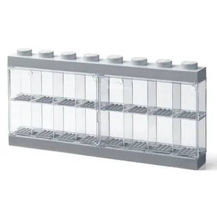 Lego 4066 Pojemnik Gablota 16 Figurek Szara - Pojemniki na zabawki - miniaturka - grafika 1