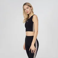 Koszulki sportowe damskie - Top treningowy GUESS BRITTANY CN ACTIVE T - miniaturka - grafika 1