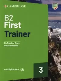 B2 First Trainer 3 Trainer without Answers with Digital Pack - Filologia i językoznawstwo - miniaturka - grafika 1